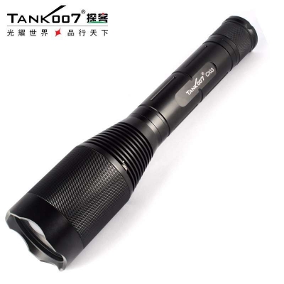 TANK007探客CI03大勻光伸縮調(diào)焦式手電投射、無干擾雜散光